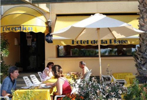 Hotel De La Plage - Barcares Le Barcarès Exterior foto